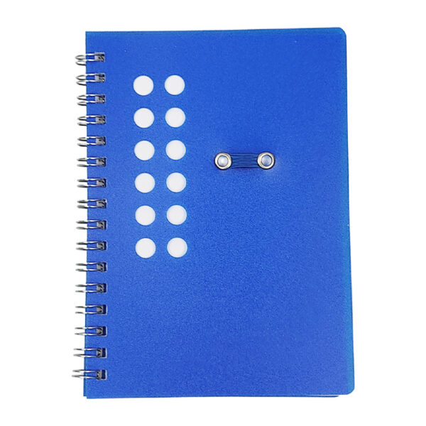 Bloc Notes PVC - Bleu – Image 2