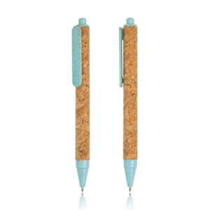 Stylo en plastique - Bleu