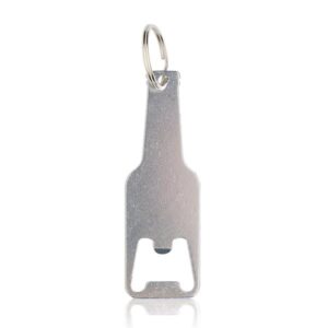 Porte-clés en aluminium Salik - Argent