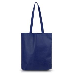 Sac à anses longues TNT 80 g - Bleu marine