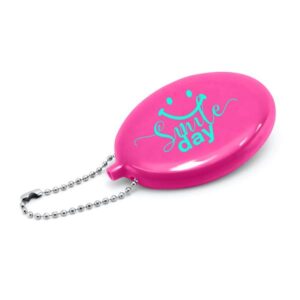 Porte-monnaie en PVC Mayn - Rose