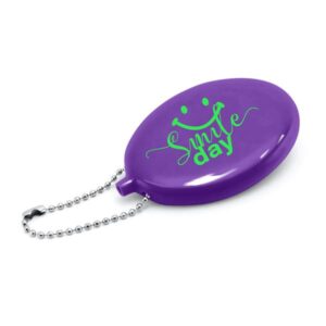 Porte-monnaie en PVC Mayn - Violet