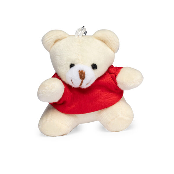 Porte-clés en peluche - Rouge – Image 2