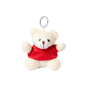 Porte-clés en peluche - Rouge