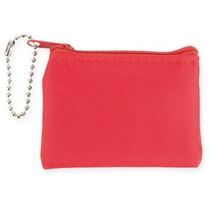 Porte-monnaie avec porte-clés - Rouge