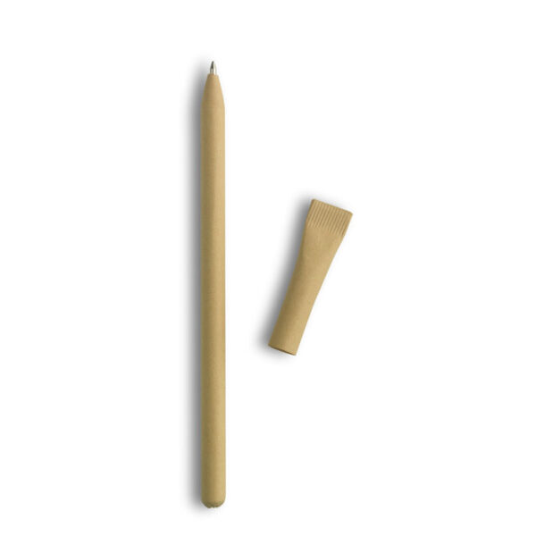 Stylo à bille avec capuchon - Naturel