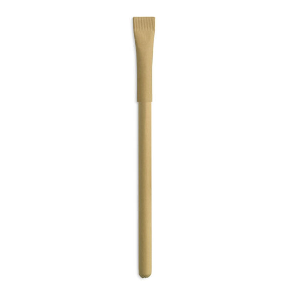 Stylo à bille avec capuchon - Naturel – Image 2