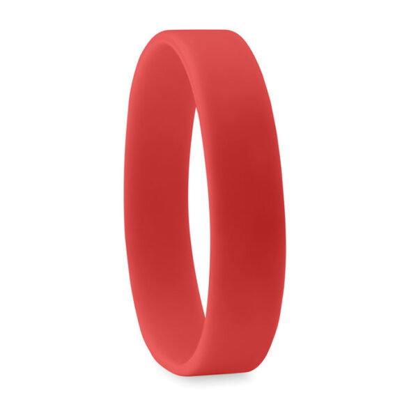 Bracelet événementiel en silicone - Rouge