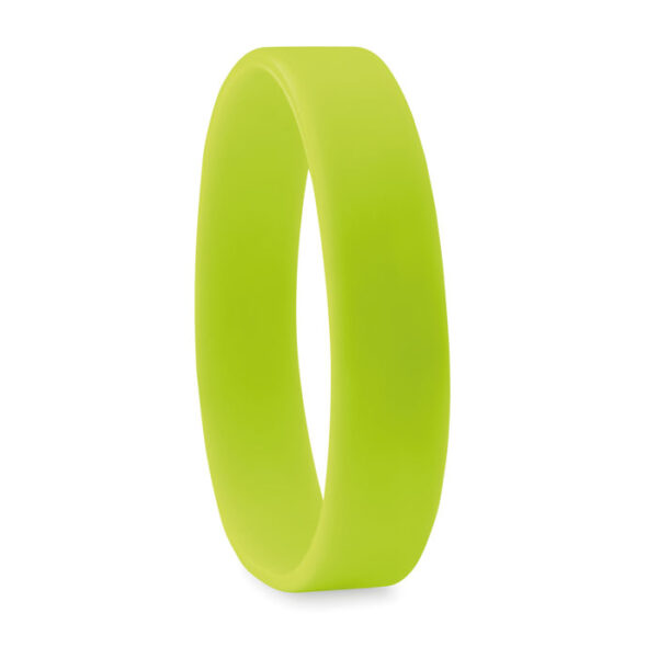 Bracelet événementiel en silicone - Vert citron