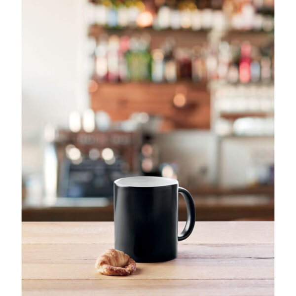 Mug en céramique Sublidark - Noir