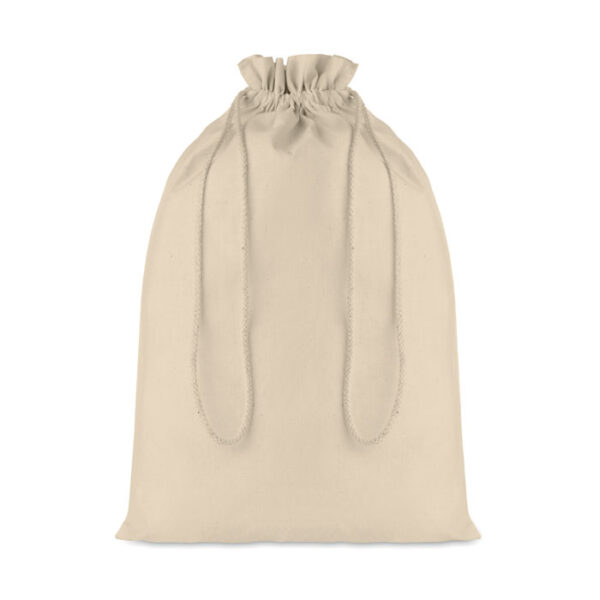 Sac en coton avec lien - Naturel