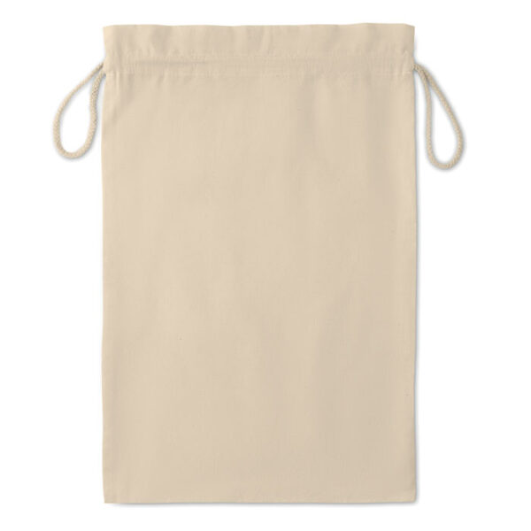 Sac en coton avec lien - Naturel – Image 2